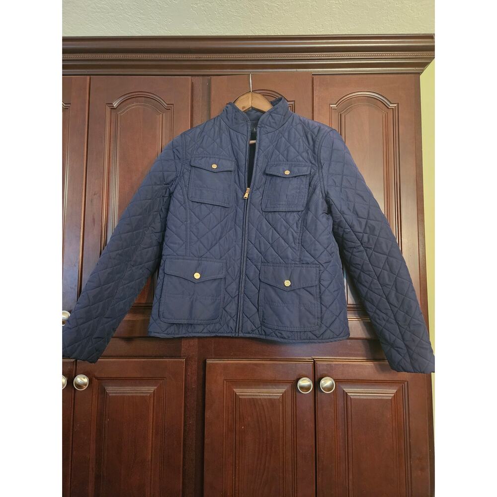 Lauren Ralph Lauren Navy Quilted Jacket